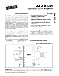 datasheet for MAX3664E/D by Maxim Integrated Producs
