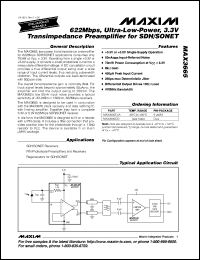 datasheet for MAX3676E/D by Maxim Integrated Producs
