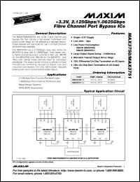datasheet for MAX378C/D by Maxim Integrated Producs