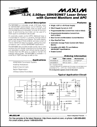 datasheet for MAX391CPE by Maxim Integrated Producs