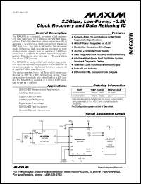 datasheet for MAX395EWG by Maxim Integrated Producs