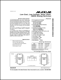 datasheet for MAX4102ESA by Maxim Integrated Producs