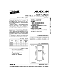 datasheet for MAX4147ESD by Maxim Integrated Producs