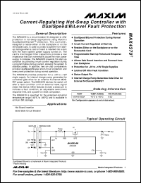 datasheet for MAX4420CPA by Maxim Integrated Producs