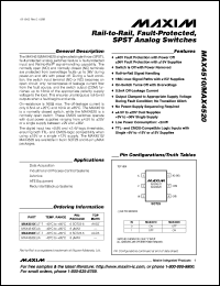 datasheet for MAX452EPA by Maxim Integrated Producs