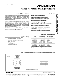 datasheet for MAX4534CUD by Maxim Integrated Producs