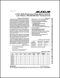 datasheet for MAX5003C/D by Maxim Integrated Producs