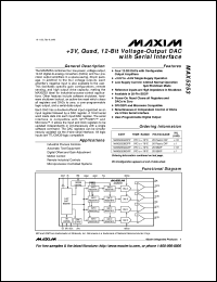 datasheet for MAX5304EUA by Maxim Integrated Producs