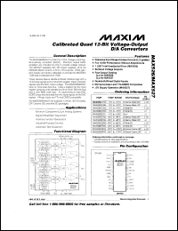 datasheet for MAX538AEPA by Maxim Integrated Producs