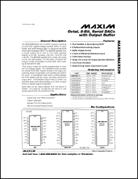 datasheet for MAX532ACPE by Maxim Integrated Producs