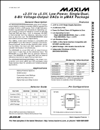 datasheet for MAX563C/D by Maxim Integrated Producs