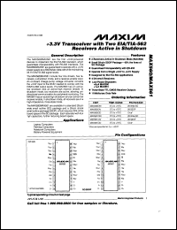 datasheet for MAX6012AEUR-T by Maxim Integrated Producs