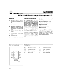 datasheet for BQ2002CPN by Texas Instruments