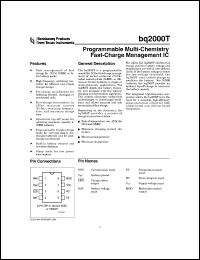 datasheet for BQ2000TPN-B4 by Texas Instruments