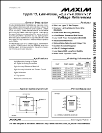 datasheet for MAX6333UR19D3-T by Maxim Integrated Producs