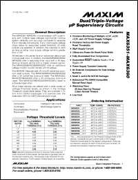 datasheet for MAX641BMJA by Maxim Integrated Producs