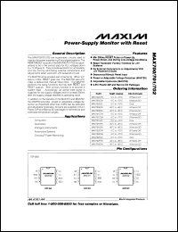 datasheet for MAX730ACPA by Maxim Integrated Producs