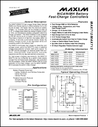 datasheet for MAX739EWE by Maxim Integrated Producs