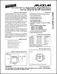 datasheet for MAX820SESE by Maxim Integrated Producs