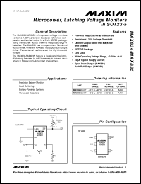 datasheet for MAX852ISA by Maxim Integrated Producs