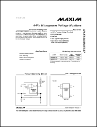 datasheet for MAX858CUA by Maxim Integrated Producs