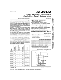 datasheet for MX536AJCWE by Maxim Integrated Producs