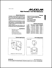 datasheet for MX7521TD by Maxim Integrated Producs