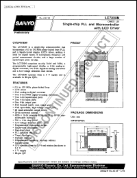 datasheet for LC7232N by SANYO Electric Co., Ltd.