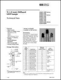 datasheet for HLMP-1385 by 