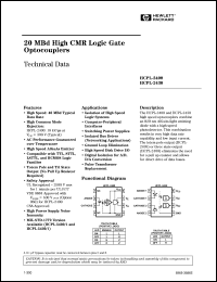 datasheet for HCPL-2400#060 by 