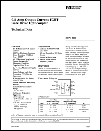 datasheet for HCPL-3150#500 by 