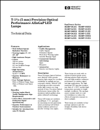 datasheet for HLMP-UL07 by 