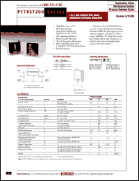 datasheet for PT78ST212V by Texas Instruments