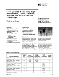 datasheet for HLMP-D115 by 