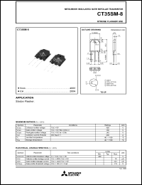 datasheet for CT35SM-8 by Mitsubishi Electric Corporation, Semiconductor Group