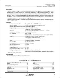 datasheet for M30218MC-AXXXFP by Mitsubishi Electric Corporation, Semiconductor Group
