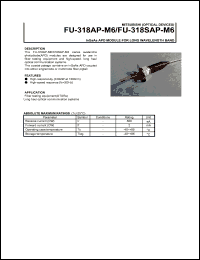 datasheet for FU-318AP-M6 by Mitsubishi Electric Corporation, Semiconductor Group