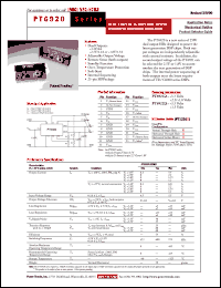 datasheet for PT6922A by Texas Instruments