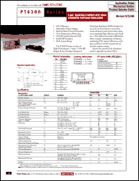 datasheet for PT6304A by Texas Instruments