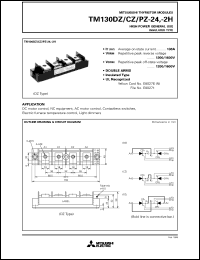 datasheet for TM130CZ-2H by Mitsubishi Electric Corporation, Semiconductor Group