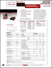 datasheet for PT5112A by Texas Instruments