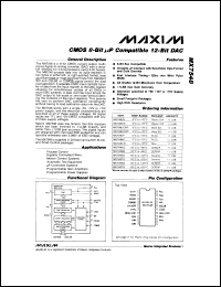 datasheet for MX7824LN by Maxim Integrated Producs