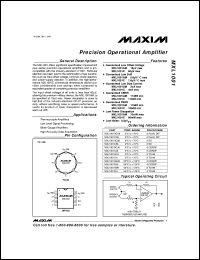 datasheet for DG381AK by Maxim Integrated Producs