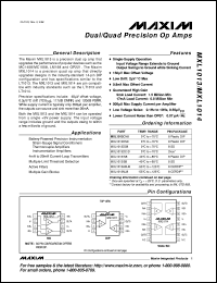 datasheet for DG506ABK by Maxim Integrated Producs