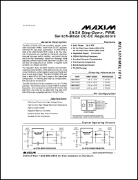 datasheet for LH0101K by Maxim Integrated Producs
