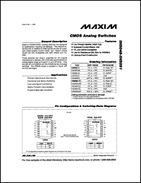 datasheet for MAX153EWP by Maxim Integrated Producs