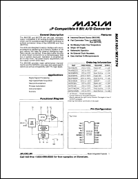 datasheet for MAX440C/D by Maxim Integrated Producs