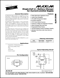 datasheet for MAX458CPL by Maxim Integrated Producs