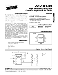 datasheet for MAX516ACNG by Maxim Integrated Producs