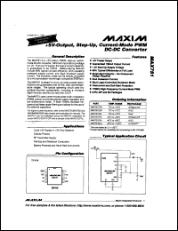 datasheet for MX7536J/D by Maxim Integrated Producs